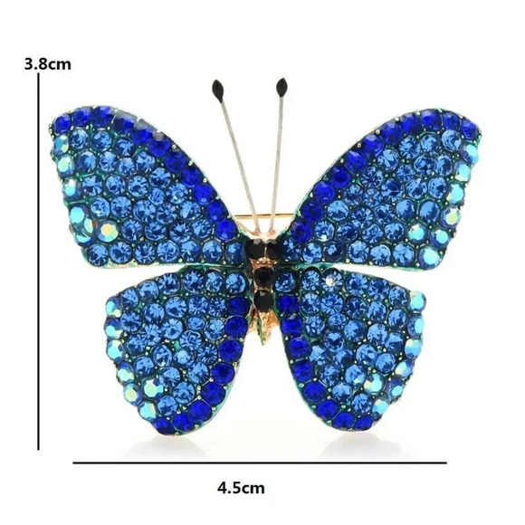 VQ Butterfly Brooch - Picture 2 of 6